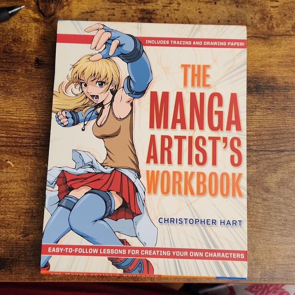 The Manga Artists Workbook by Christopher Hart